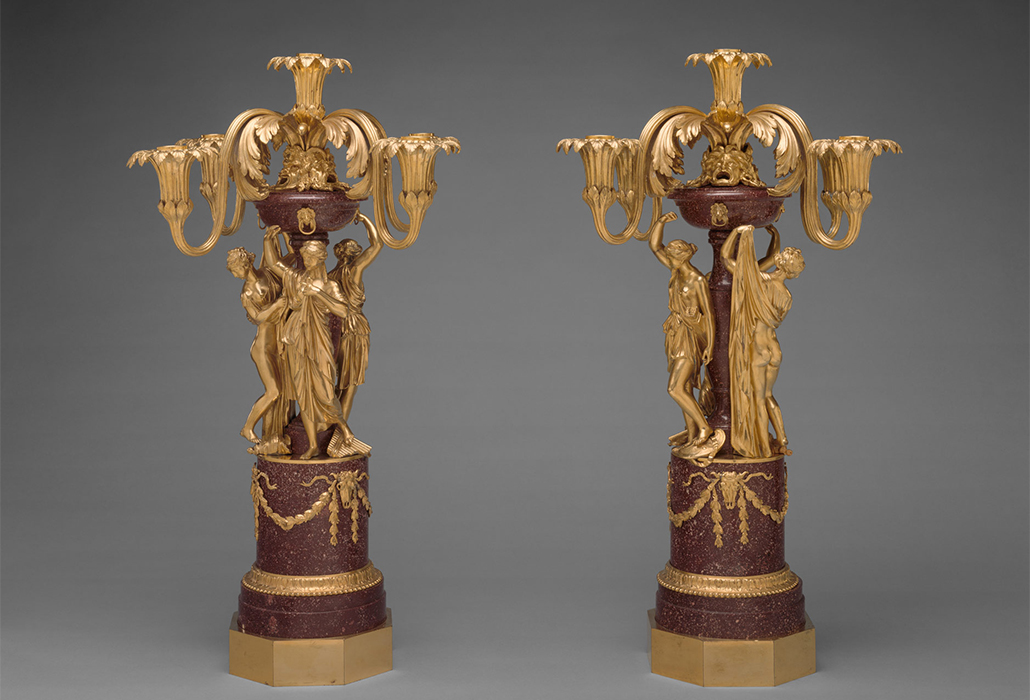 Met Candlesticks Valdier