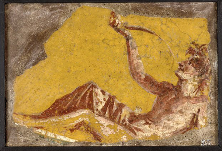 Mural with Drinking Horn BM