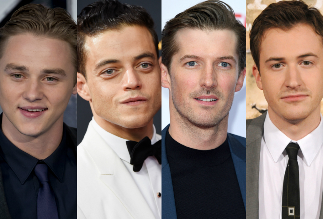 Ben Hardy (Roger Taylor), Rami Malek (Freddie Mercury), Gwilym Lee (Brian May) and Joe Mazzello (John Deacon)