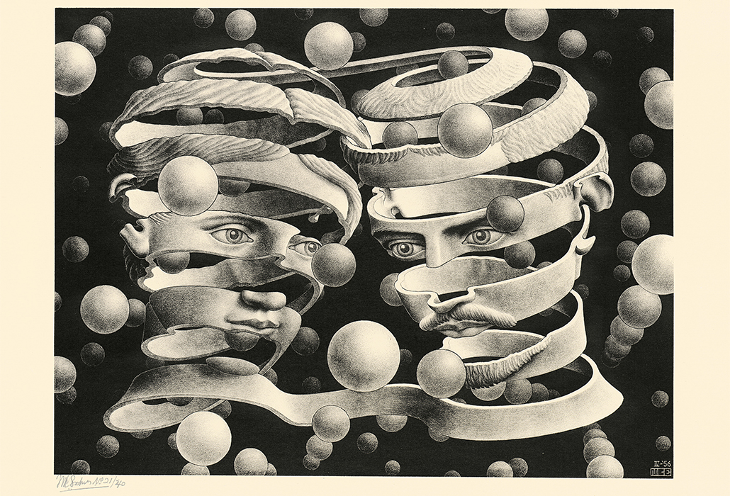 Escher and nendo 9