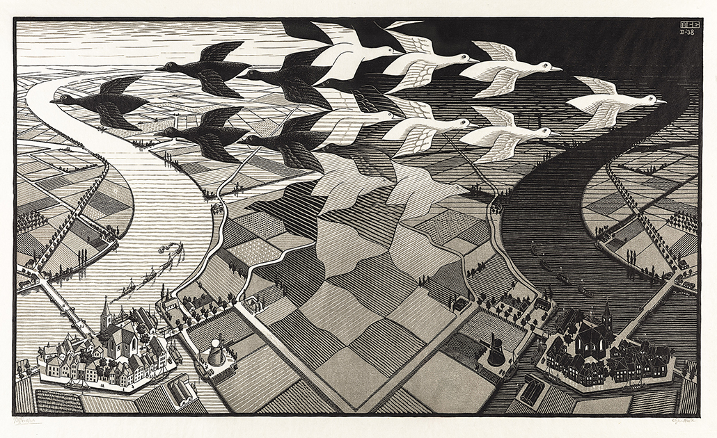 Escher Day and Night