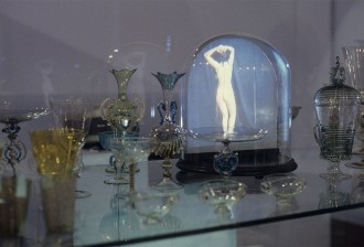 Rosslynd Piggott, Double Breath (contained) of the sitter 1993–94 (installation detail) various media dimensions variable © The artist Photo: courtesy the artist
