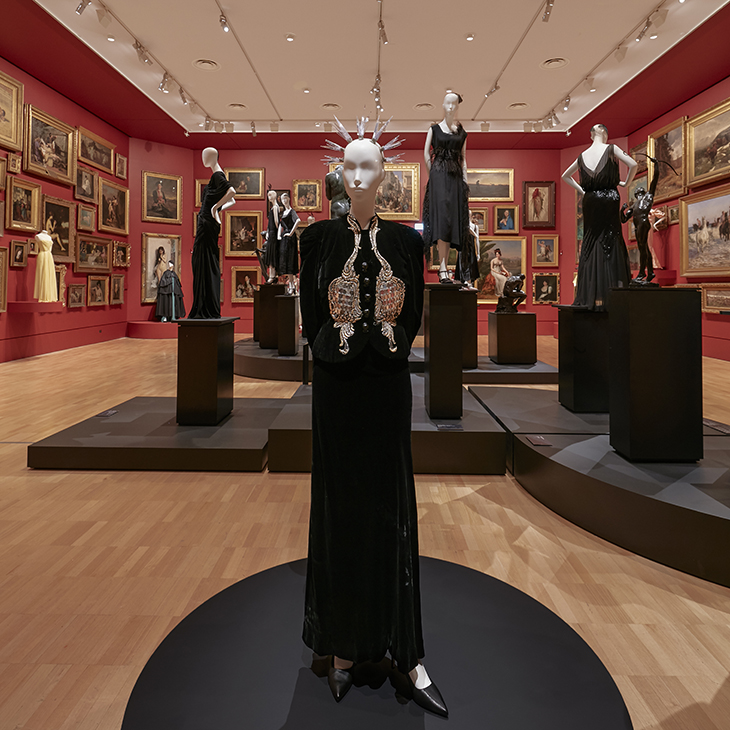 Installation view of Krystyna Campbell-Pretty Fashion Gift, on display at NGV International from 1 March 2018 – 14 July 2019 Photo: Tom Ross