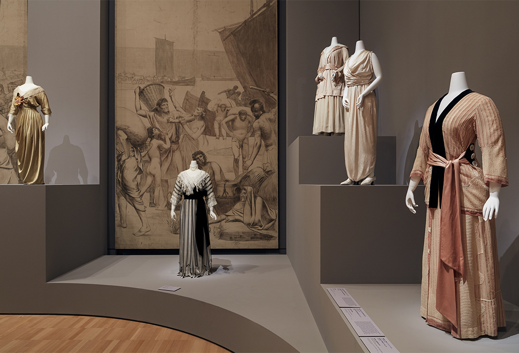 Installation view of Krystyna Campbell-Pretty Fashion Gift, on display at NGV International from 1 March 2018 – 14 July 2019 Photo: Tom Ross
