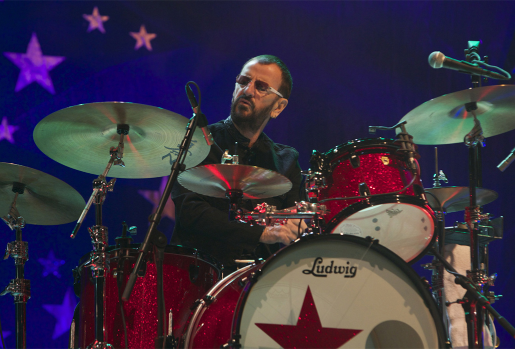 Ringo Starr performs with his All Starr Band at his North American tour launch at Casino Rama in Orillia, Ontario --- Image by © Michael Hurcomb/Corbis