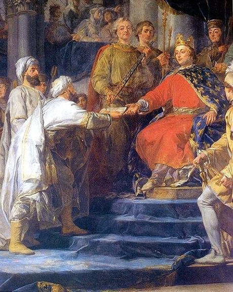 King Louis IX of France, later St. Louis