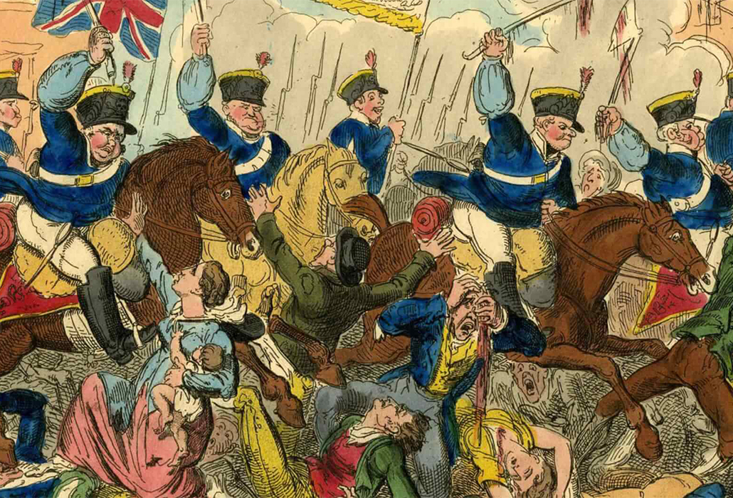 Peterloo Massacre detail
