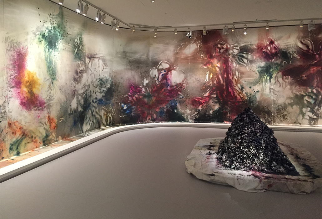 Peony installation