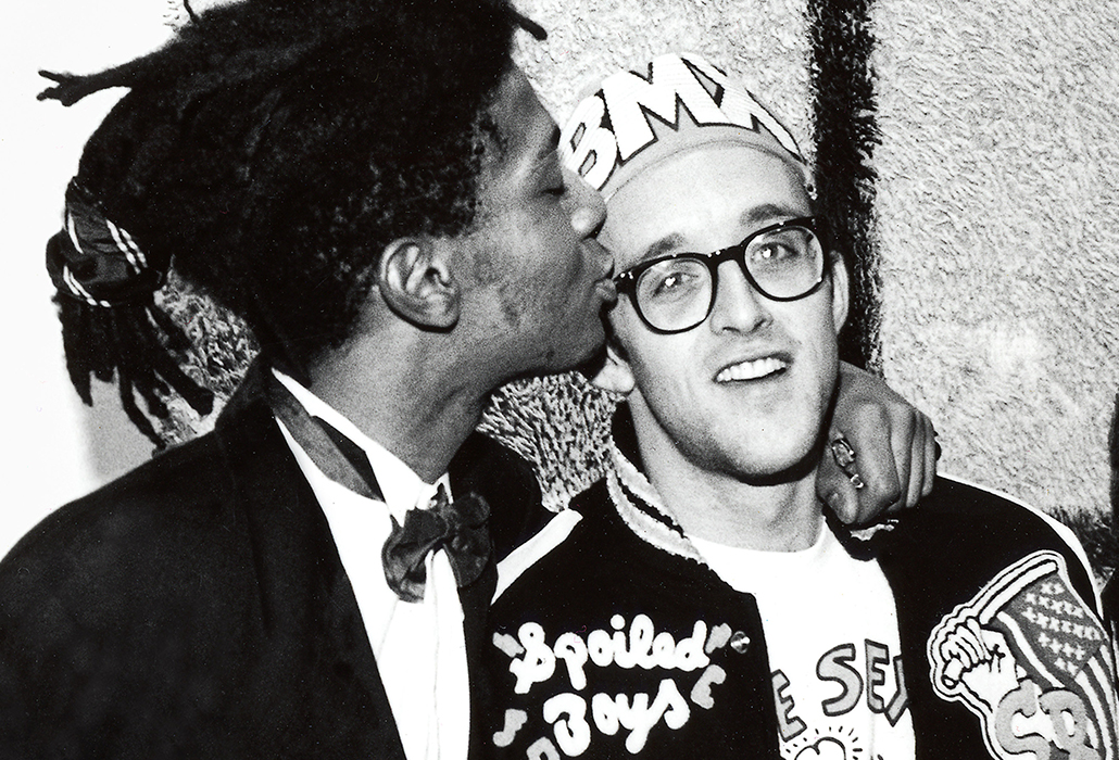 Basquiat and Haring - Naughty Boys