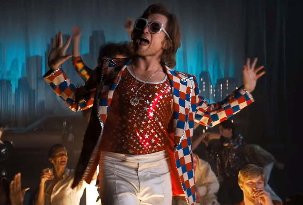Taron Egerton as Elton John in Rocketman from Paramount Pictures