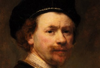 Rembrandt Harmensz. van Rijn (Dutch, 1606–1669) Self-Portrait (detail), about 1636–38. Oil on panel, 24 7/8 x 19 7/8 in. (63.2 x 50.5 cm). The Norton Simon Foundation, Pasadena, F.1969.18.P courtesy Getty Museum, Getty Center, Los Angeles