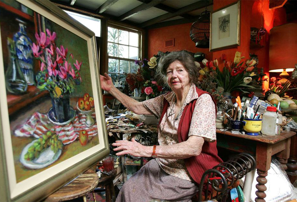 Margaret Olley At HOme