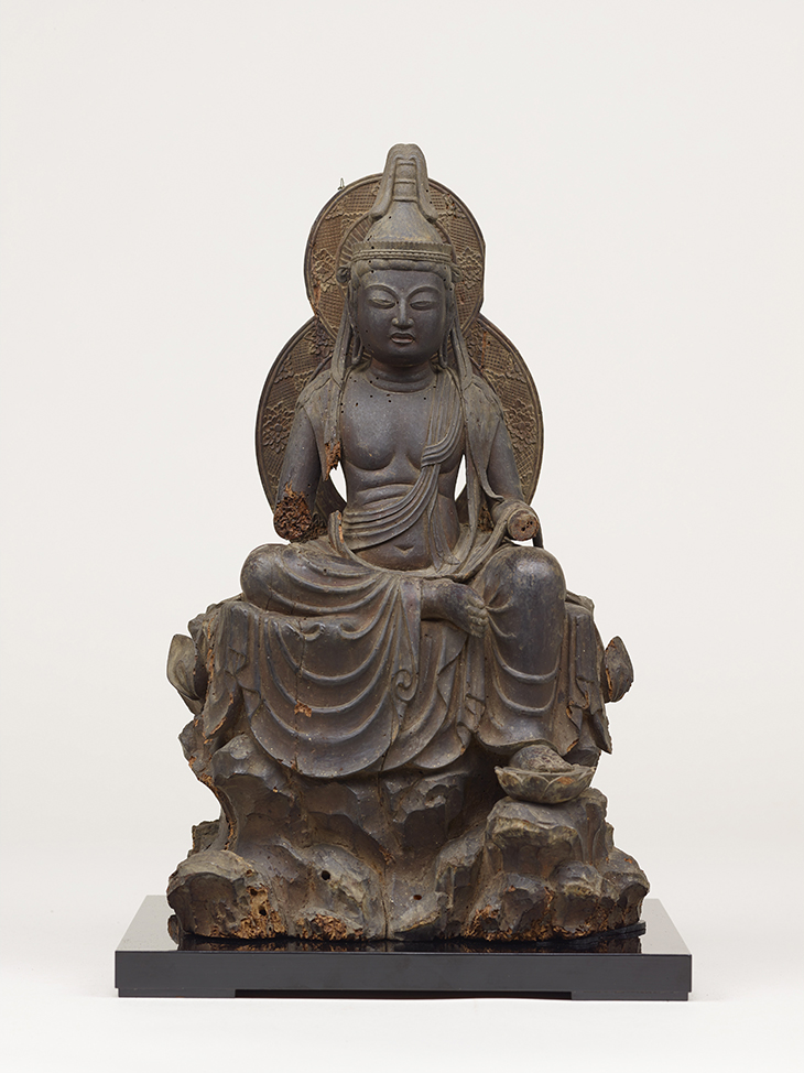 Bodhisattva of Compassion of the Wish-Granting Wheel (J. Nyoirin Kannon), AD 1000s, wood, Saidaiji temple, Important Cultural Property, Photo courtesy of Tokyo National Museum (Image: TNM Image Archives)