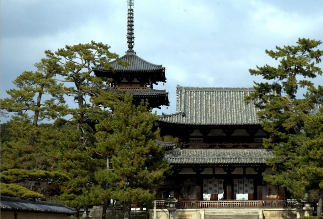 Horyuji Temple, Nara Prefecture Japan,