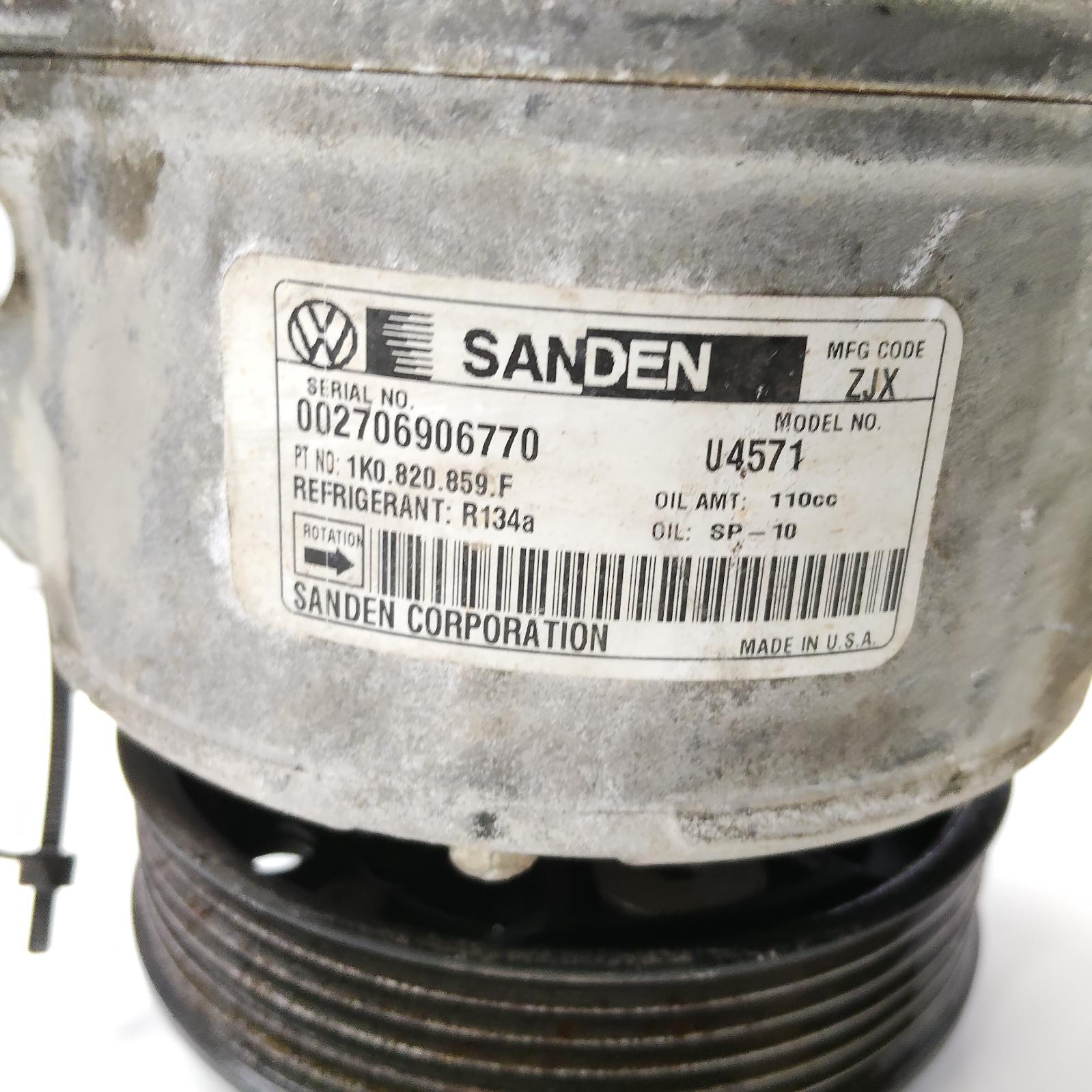 View Auto part A/C Compressor Volkswagen Golf 2006