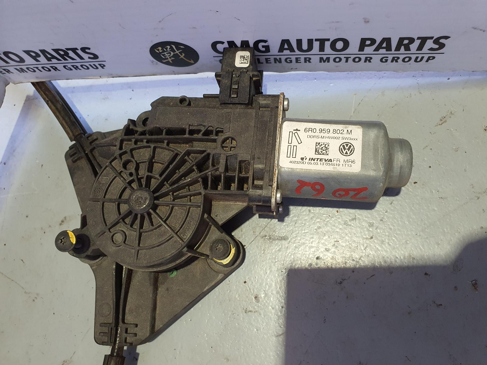 View Auto part Right Front Window Reg/Motor Volkswagen Amarok 2014