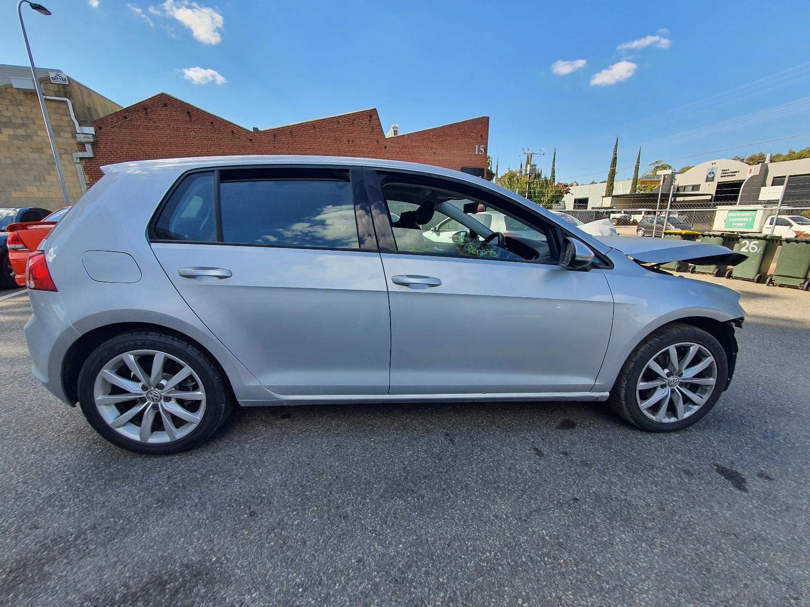 View Auto part Left Rear 1/4 Door Glass Volkswagen Golf 2013