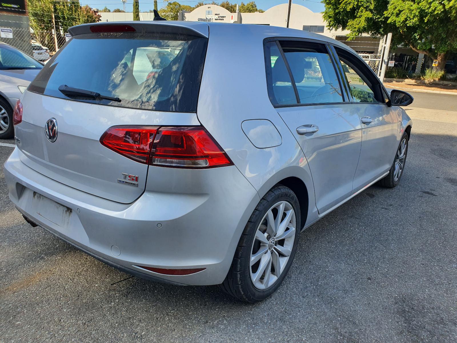 View Auto part Left Rear 1/4 Door Glass Volkswagen Golf 2013