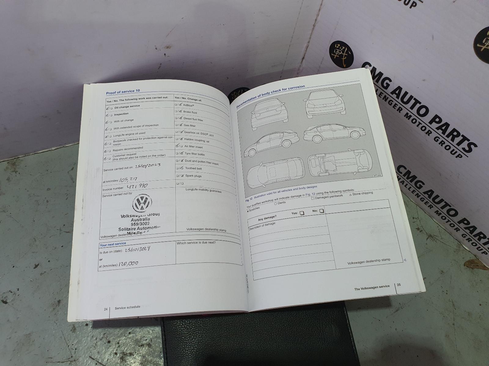 View Auto part Owners Handbook Volkswagen Golf 2013