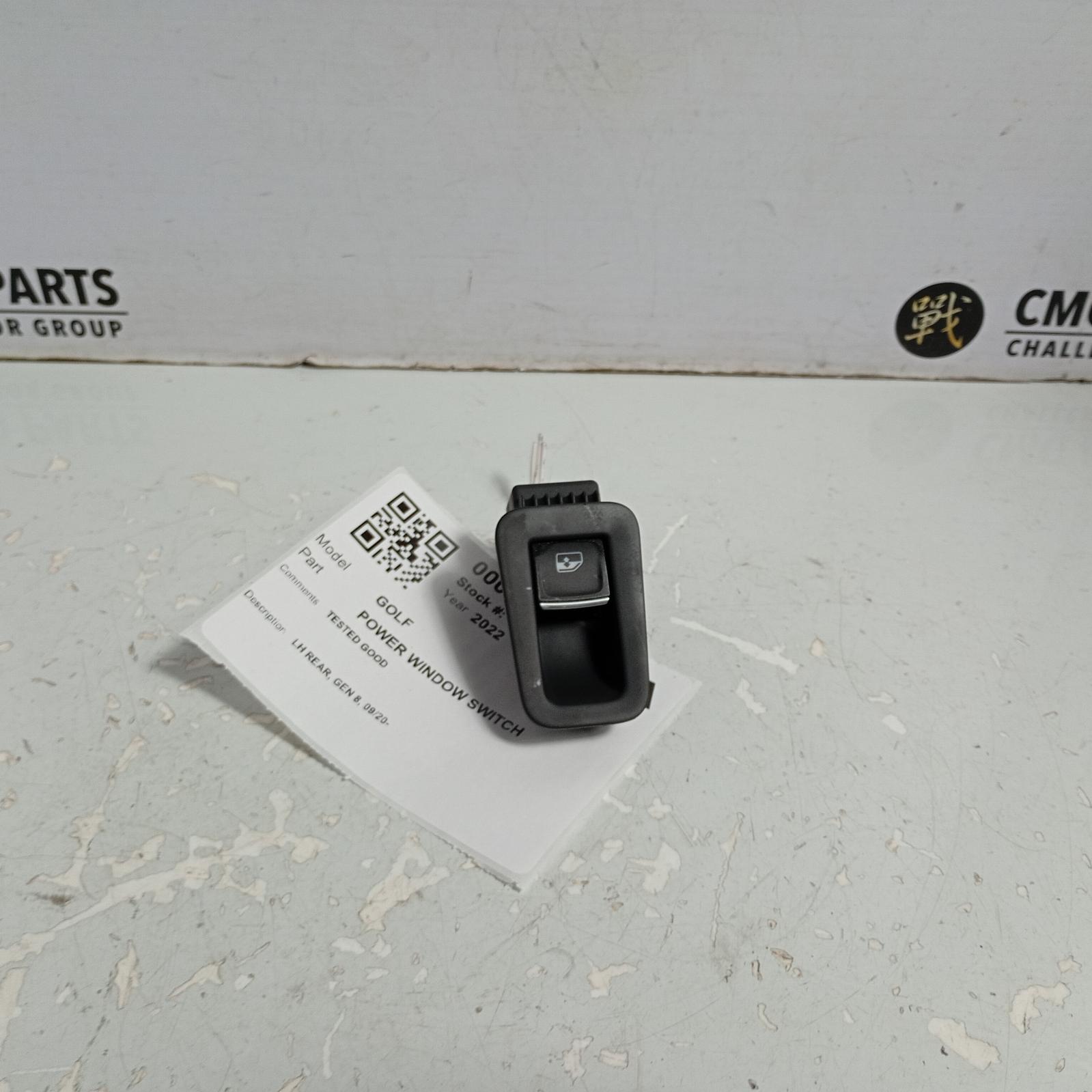 2022 Volkswagen Golf Pwr Dr Wind Switch View Auto part Pwr Dr Wind Switch Volkswagen Golf 2022