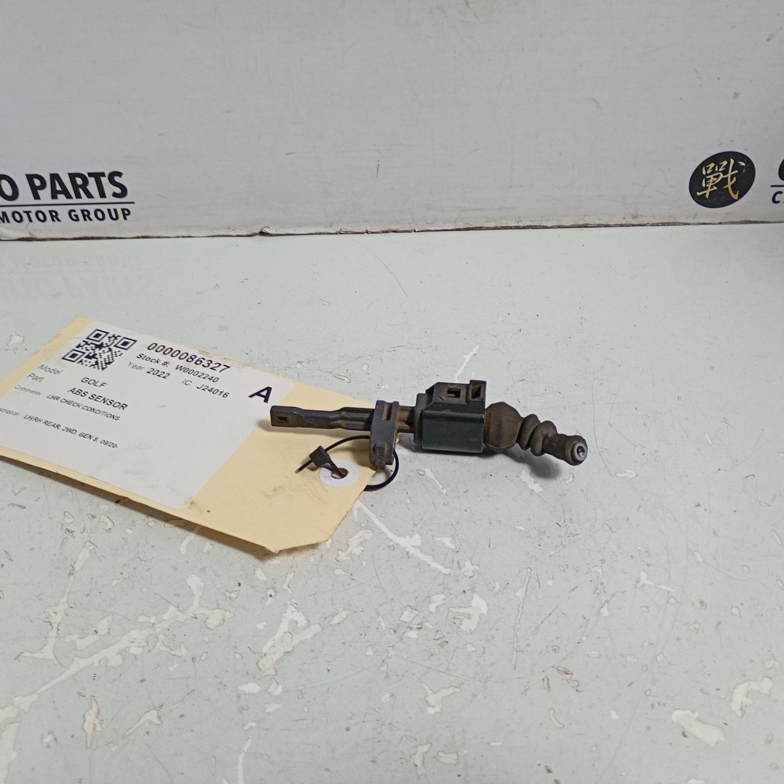 View Auto part Abs Sensor Volkswagen Golf 2022