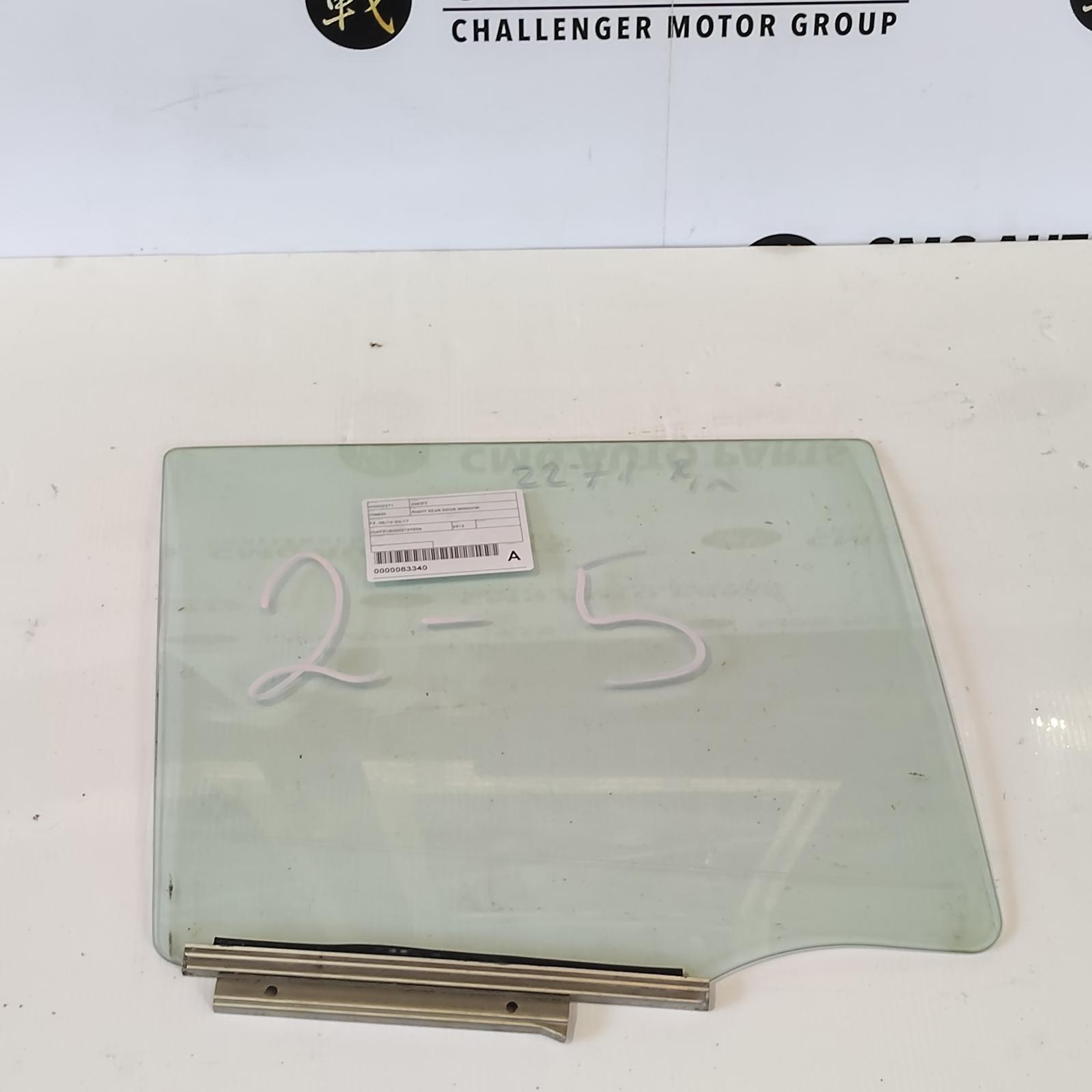 View Auto part Right Rear Door Window Suzuki Swift 2012