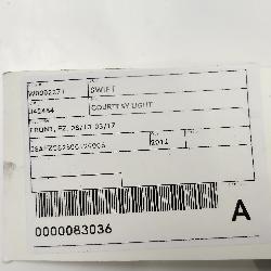 View Auto part Courtesy Light Suzuki Swift 2012