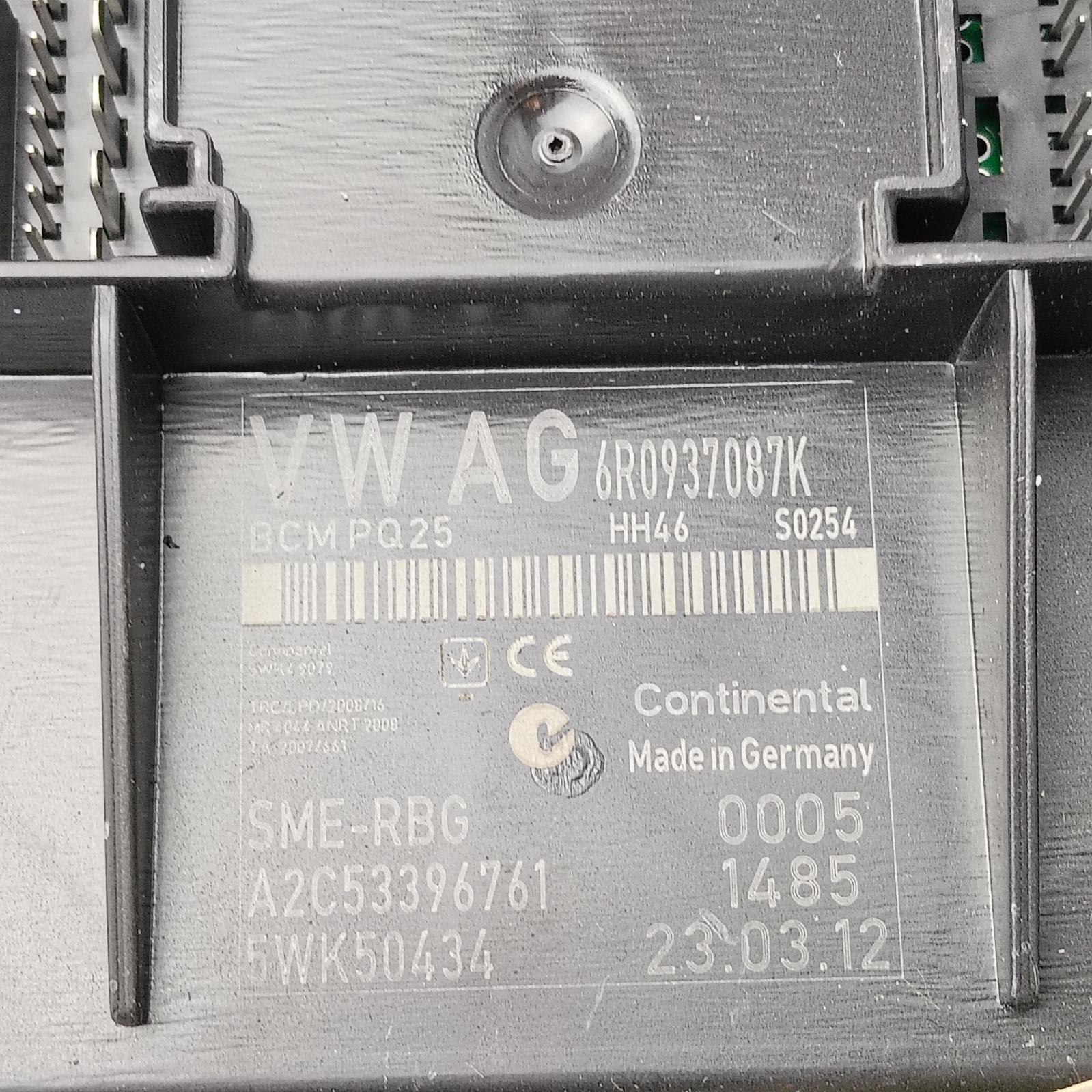 2012 Volkswagen Polo Ecu View Auto part Ecu Volkswagen Polo 2012