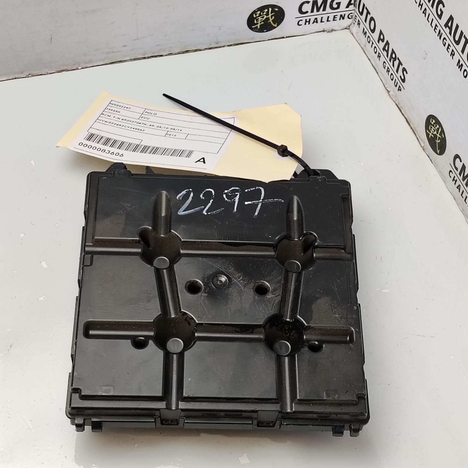 2012 Volkswagen Polo Ecu View Auto part Ecu Volkswagen Polo 2012