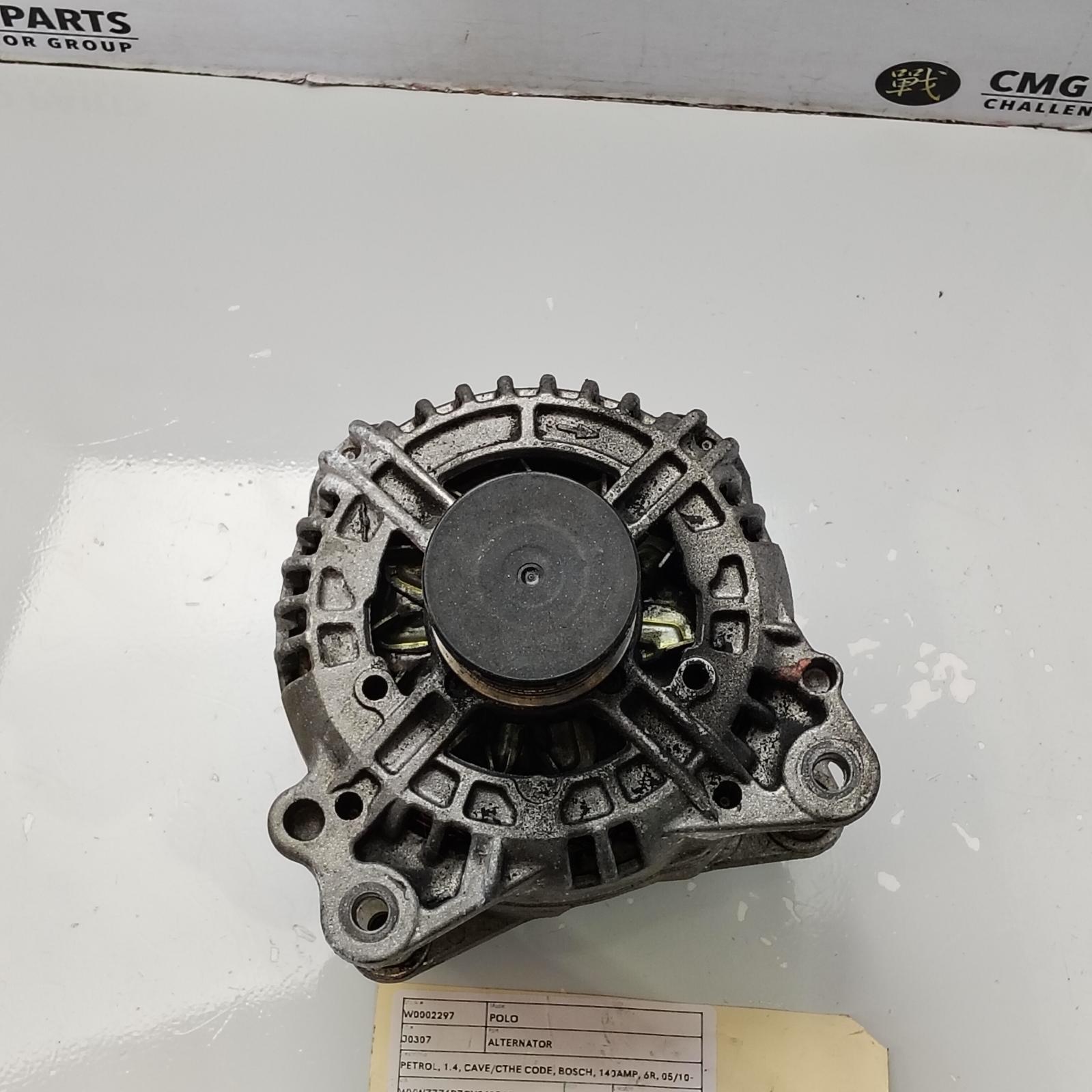 2012 Volkswagen Polo Alternator View Auto part Alternator Volkswagen Polo 2012