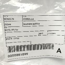 View Auto part Washer Bottle Toyota Corolla 2023