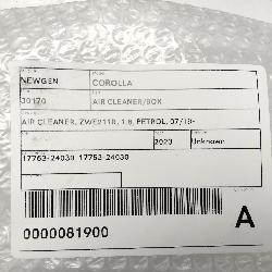 View Auto part Air Cleaner/Box Toyota Corolla 2023