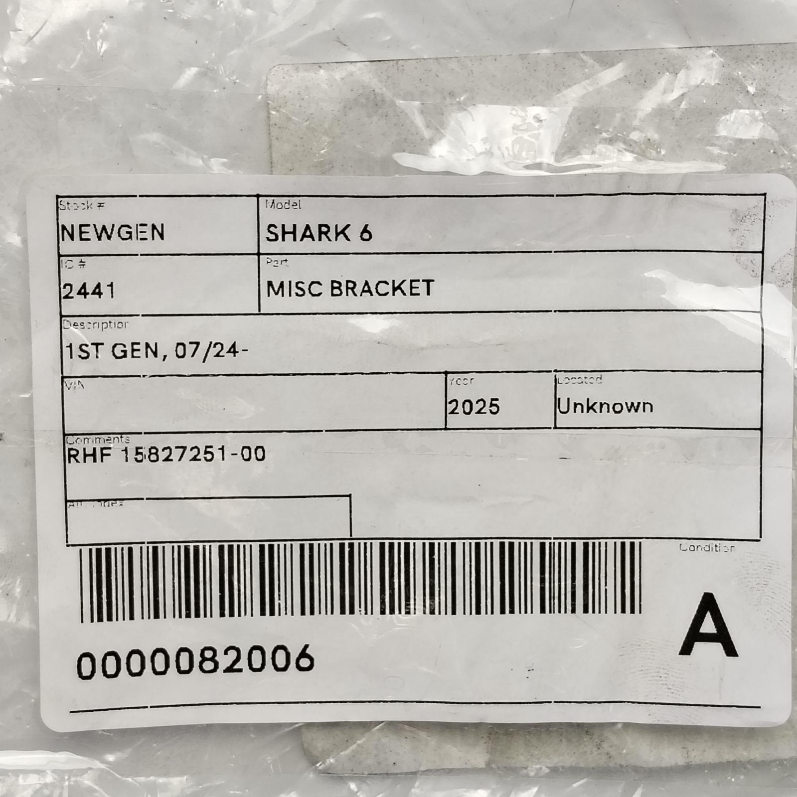 View Auto part Misc Bracket Byd Shark 6 2025