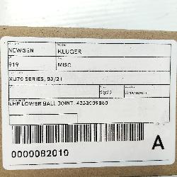 View Auto part Misc Toyota Kluger 2022