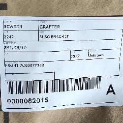 View Auto part Misc Bracket Volkswagen Crafter 2017