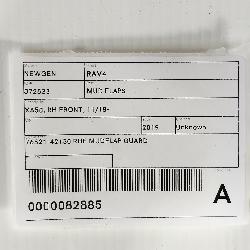 View Auto part Mud Flaps Toyota Rav4 2019