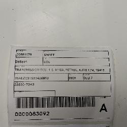 View Auto part Ecu Suzuki Swift 2009