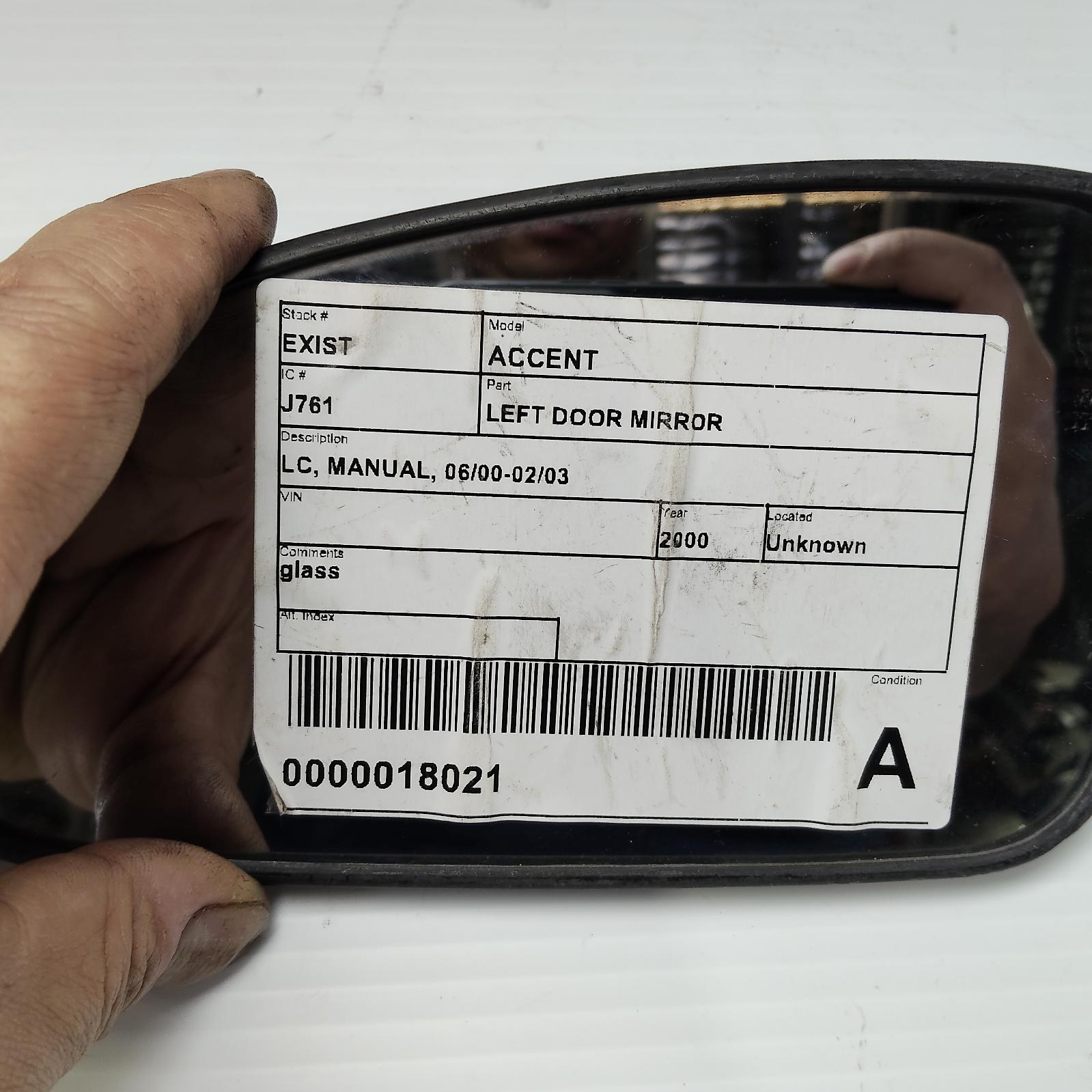 View Auto part Left Door Mirror Hyundai Accent 2000