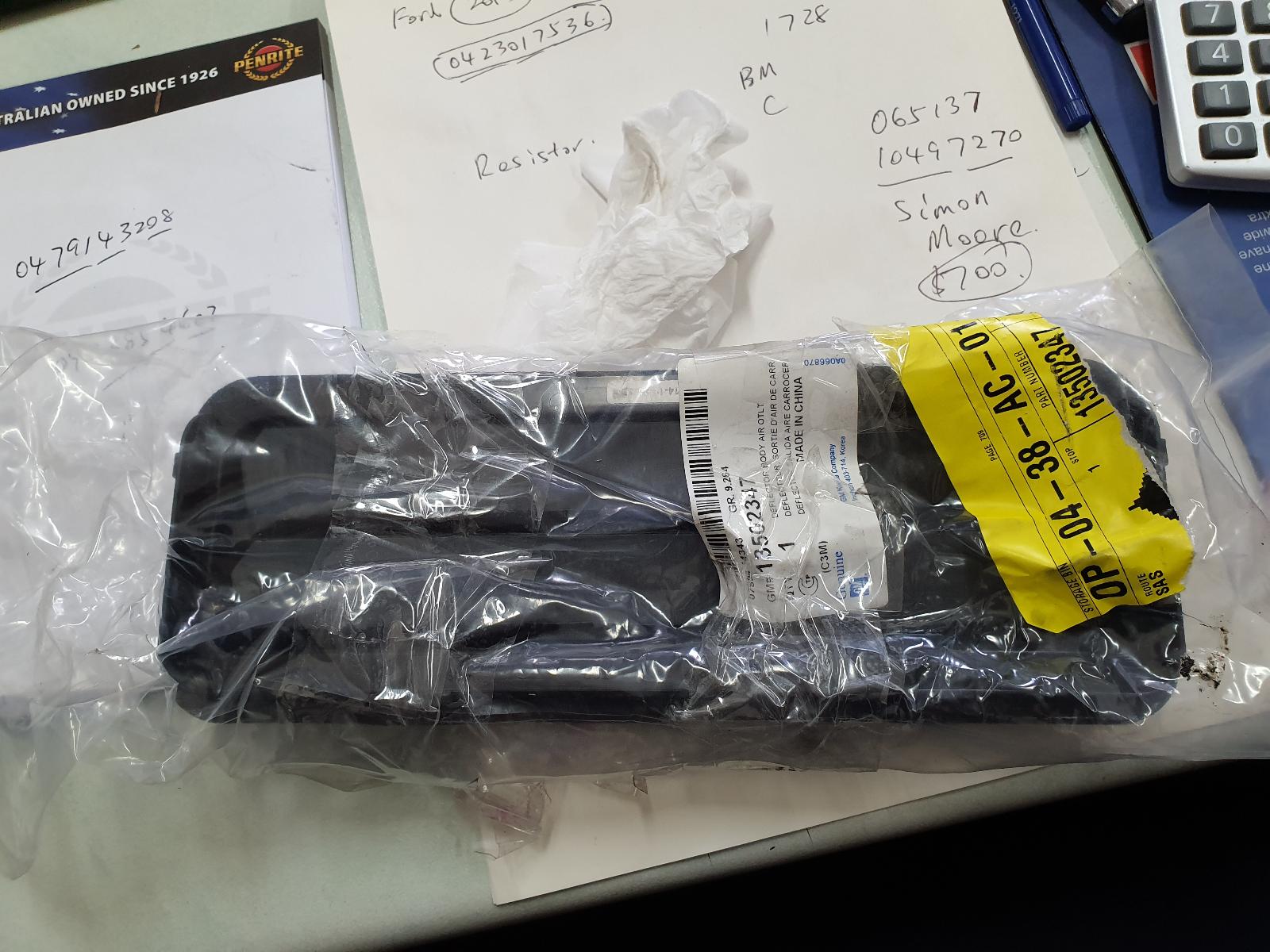 View Auto part Misc Bracket Holden Cruze 2012