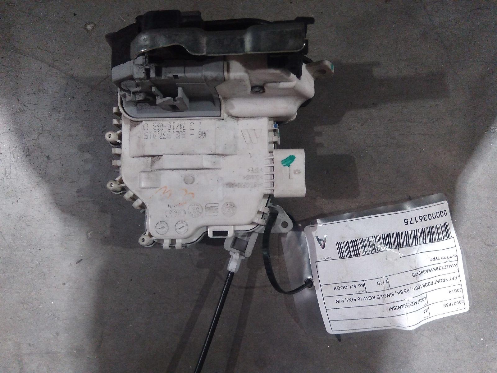 View Auto part Door/Boot/Gate Lock Audi A4 2010