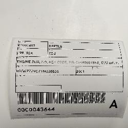 View Auto part Ecu Volkswagen Beetle 2001