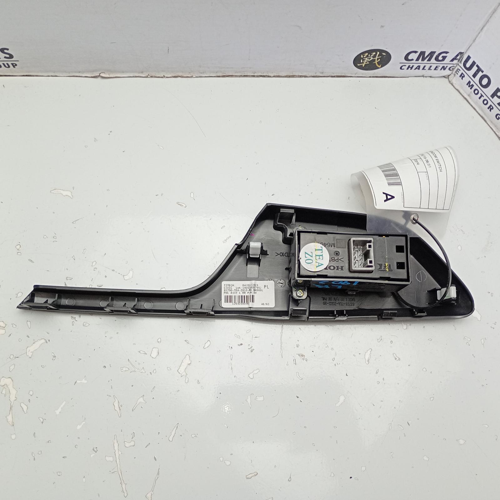 View Auto part Pwr Dr Wind Switch Honda Civic 2019