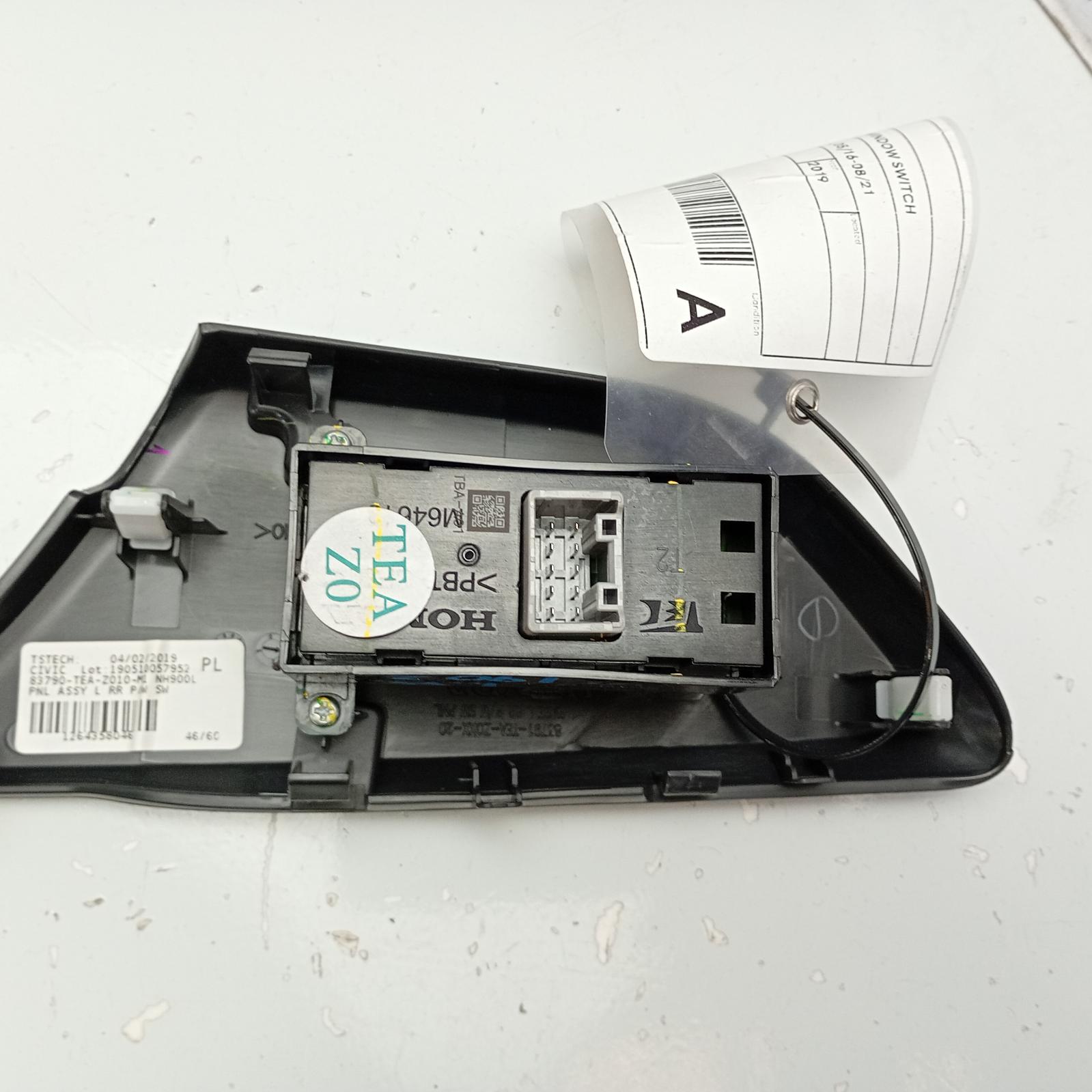 View Auto part Pwr Dr Wind Switch Honda Civic 2019