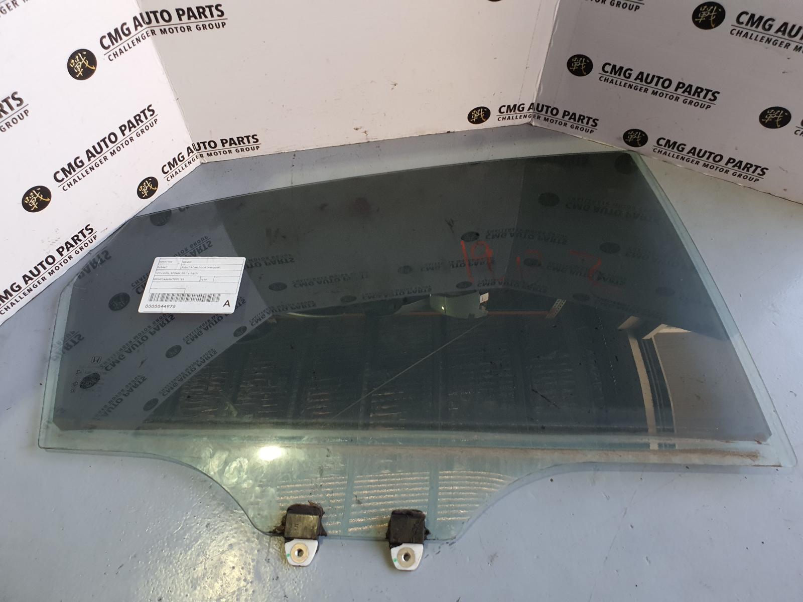 View Auto part Right Rear Door Window Honda Civic 2019
