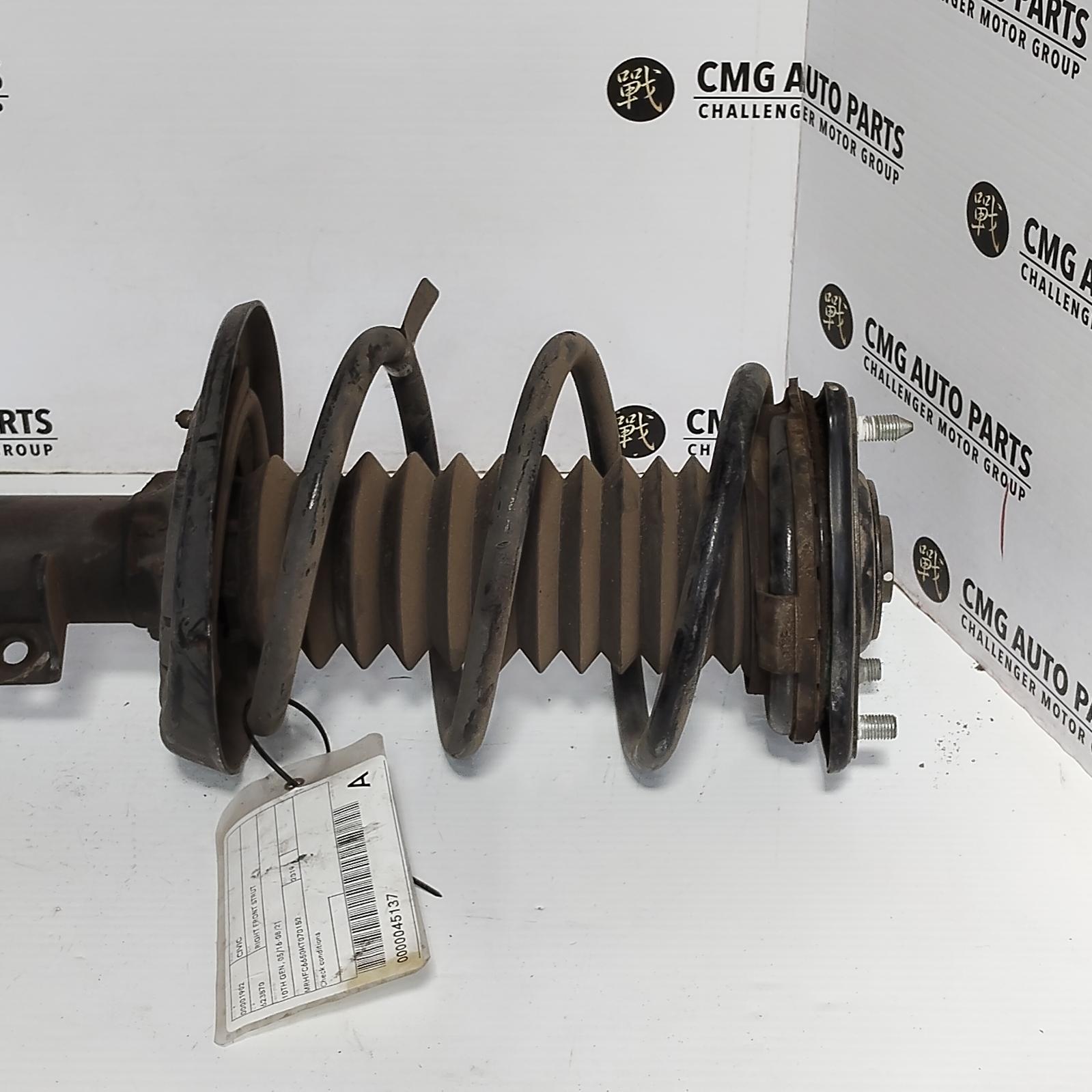 View Auto part Right Front Strut Honda Civic 2019