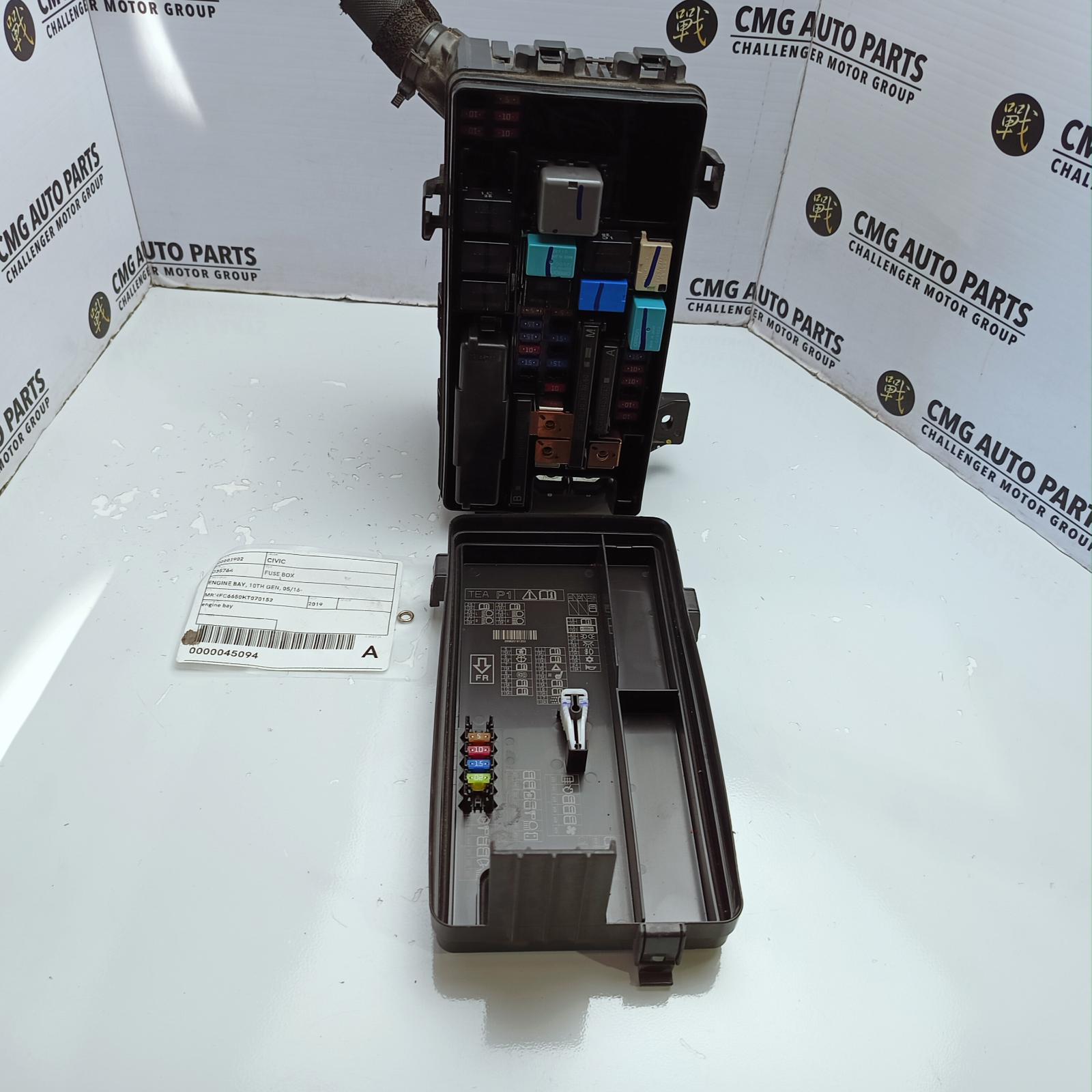 2019 Honda Civic Fuse Box View Auto part Fuse Box Honda Civic 2019