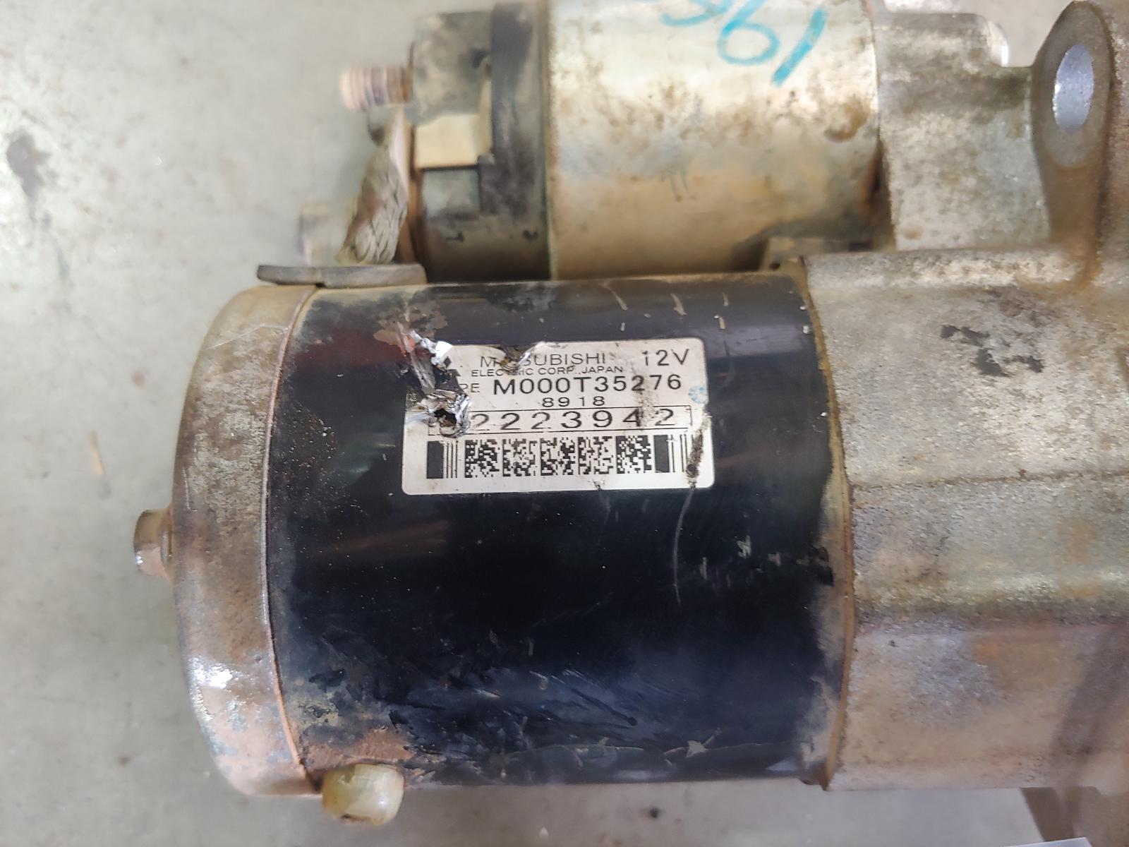 View Auto part Starter Holden Commodore 2009