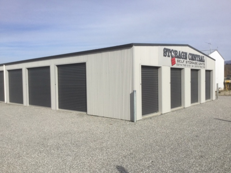 Rent secure self storage unit in New Zealand 3.50m x 3.20m unit All