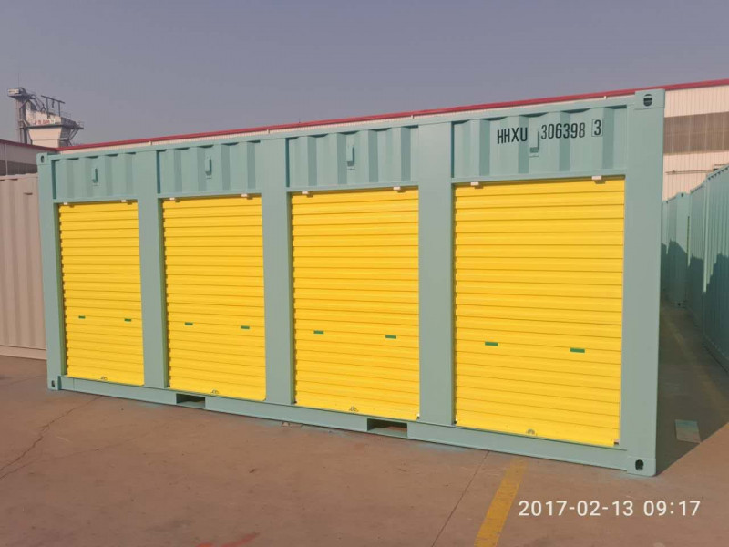 Rent secure self storage unit in New Zealand 3.05m x 2.44m x 2.59m