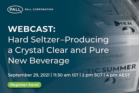 Hard seltzer production doesn’t have to be hard Pall